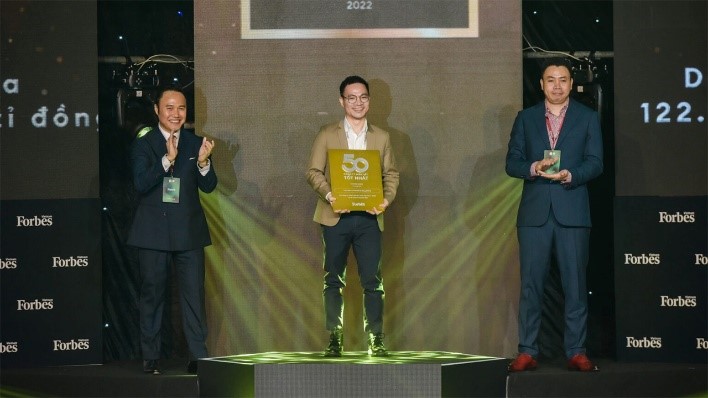 Forbes Viet Nam named Mobile World one of the Top 50 Best Listed Firms in 2022.