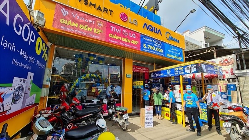 Jubilantly celebrating its 2nd birthday, Dien May XANH supermini reached the milestone of 1,000 shops.